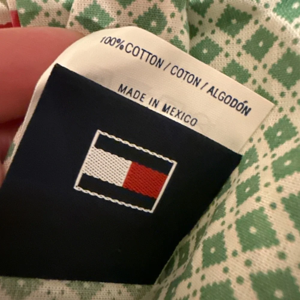 Tommy Hilfiger Pillowcase Sham Standard Red Pink  Roses‎ Flowers NWOT
